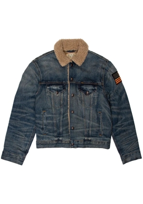 Polo Ralph Lauren logo-appliqué denim jacket - Blue