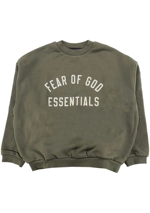 FEAR OF GOD ESSENTIALS fleece crew-neck sweatshirt - Green