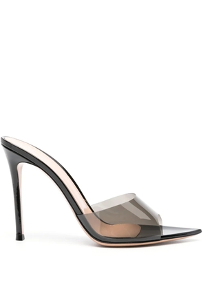Gianvito Rossi 105mm Elle transparent sandals - Black