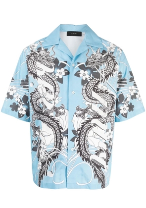 AMIRI graphic-print cotton shirt - Multicolour