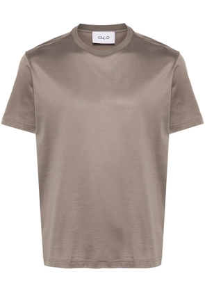 D4.0 cotton T-shirt - Brown