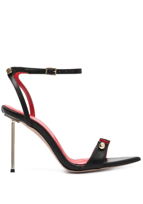 HARDOT 115mm bar-pin sandals - Black