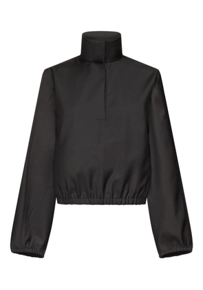 LouLou de Saison Zyla stand-collar top - Black