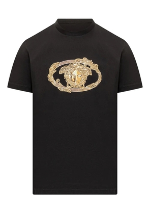 Versace Medusa-embellished T-shirt - Black