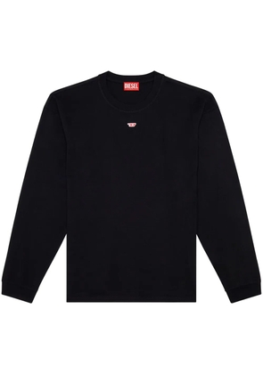 Diesel T-Boxt-LS-D cotton T-shirt - Black