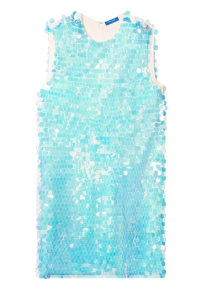 Nina Ricci sequin embellished dress - Blue