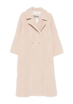 Herno double-breasted coat - Neutrals