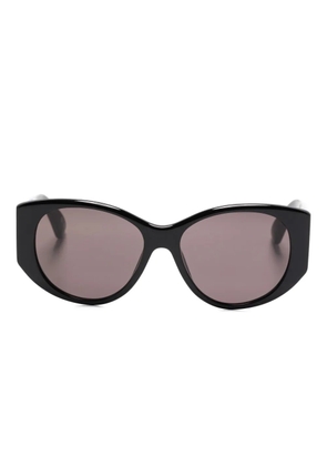 Balenciaga Eyewear logo-detail sunglasses - Black