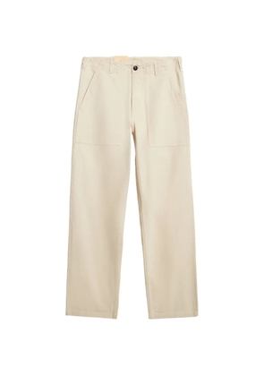 Fortela Newfatigue Japan cotton trousers - Neutrals