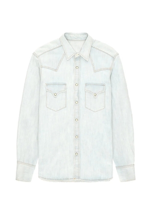 Fortela Ntex Texan pocket denim shirt - Blue
