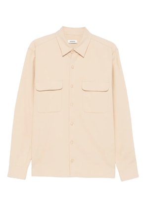 SANDRO cotton shirt - Neutrals