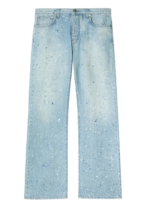 Off-White paint-splatter jeans - Blue