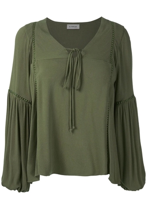 Olympiah Hagia wide sleeves blouse - Green