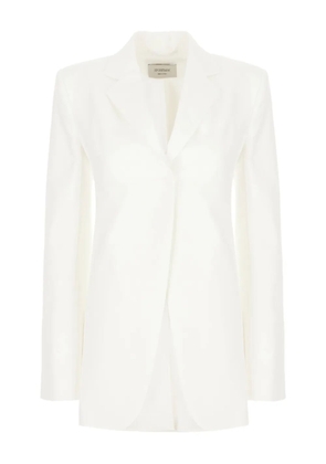 Sportmax cotton blazer - White