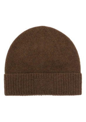 Guest In Residence ribbed beanie - Brown