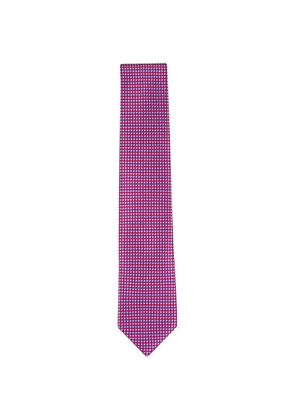 Brioni patterned tie - Red