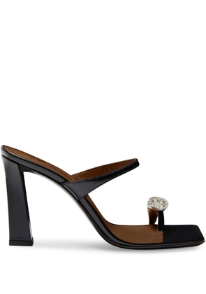 Giuseppe Zanotti 90mm Icon Ring sandals - Black