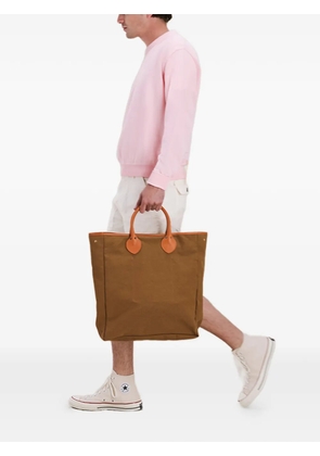 Fortela cotton tote bag - Brown