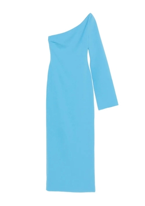 Solace London Alina one-shoulder maxi dress - Blue