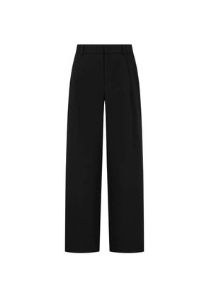 TOMBOY pintuck-detail trousers - Black