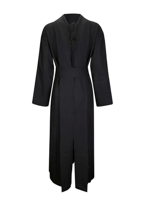 Studio Nicholson belted midi dress - Black