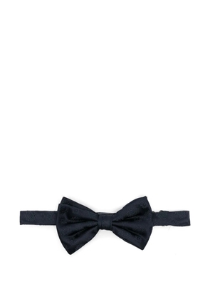 Lady Anne silk bow tie - Blue