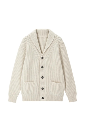 Fortela Chad shawl-collar cardigan - Neutrals
