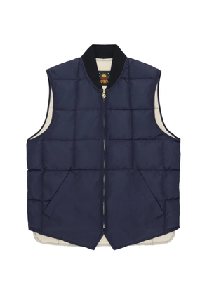 Fortela Vest 1 quilted-pattern gilet - Blue