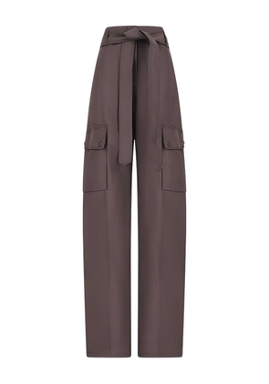 THE ANDAMANE belted cargo trousers - Brown
