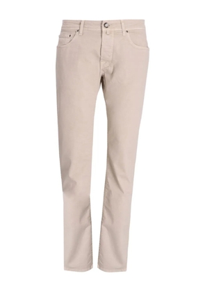 Jacob Cohën cotton trousers - Neutrals