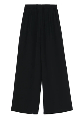 Federica Tosi crepe de chine trousers - Black