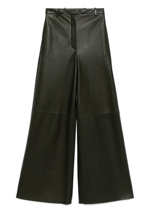 Fabiana Filippi leather trousers - Green