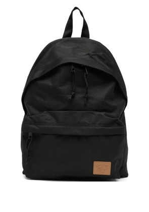 Lacoste logo-patch backpack - Black