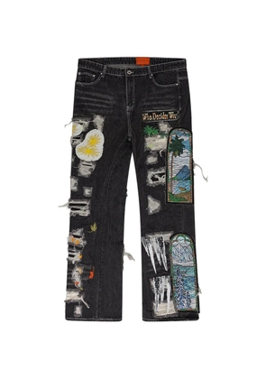 Who Decides War fusion jeans - Black