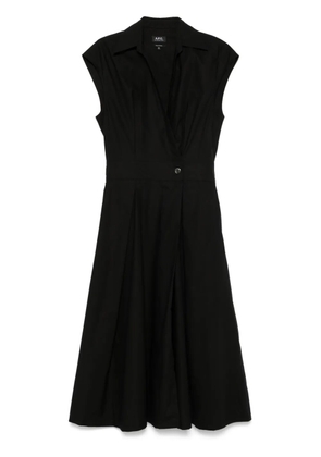A.P.C. Athéna midi dress - Black