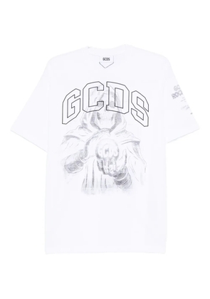 GCDS logo-print t-shirt - White