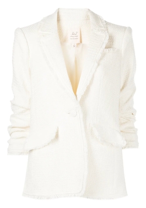 Cinq A Sept Khloe boucle tweed blazer - White