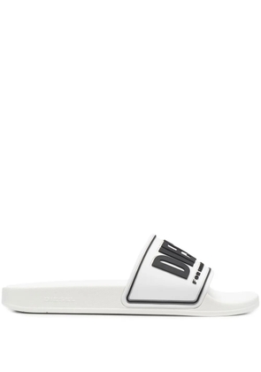 Diesel Sa-Mayemi CC logo-embossed slides - White