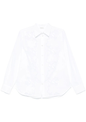 P.A.R.O.S.H. embroidered shirt - White
