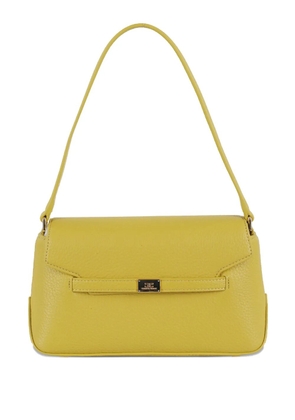 Elisabetta Franchi logo-plaque shoulder bag - Yellow