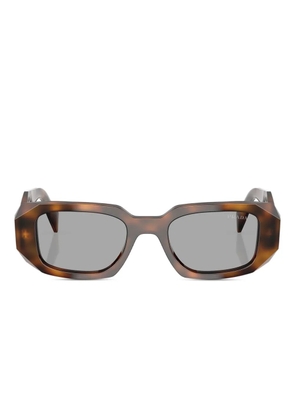 Prada Eyewear rectangle-frame sunglasses - Brown