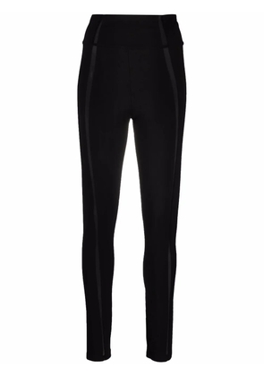 Philipp Plein high-waist logo leggings - Black