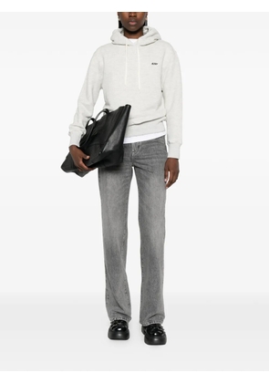 Autry logo-embroidered hoodie - Grey