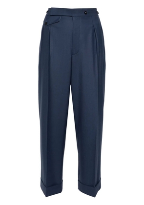 Victoria Beckham cropped tailored trousers - Blue