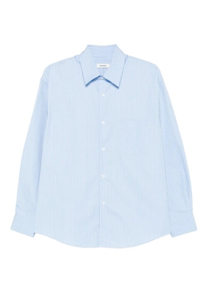 SANDRO striped cotton shirt - Blue