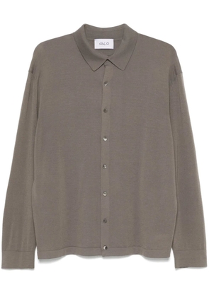 D4.0 wool cardigan - Grey