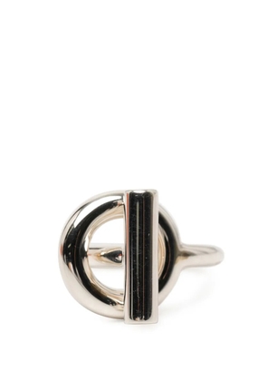 Hermès Pre-Owned 2010-2025 Sterling Silver Echappee ring