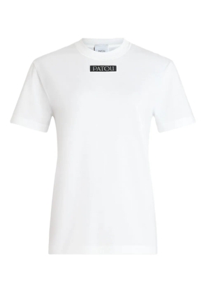Patou logo-appliqué T-shirt - White