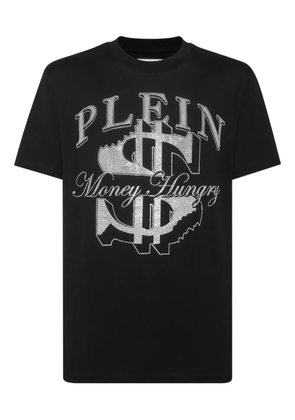 Philipp Plein rhinestone-embellished T-shirt - Black
