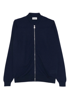 John Smedley Maclean jacket - Blue